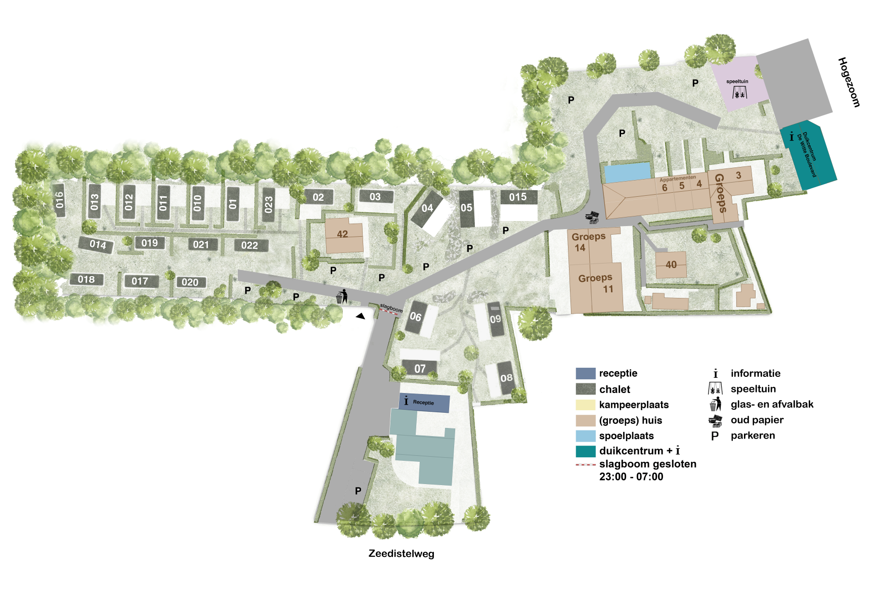 vakantiepark De Witte Boulevard Renesse 2022
