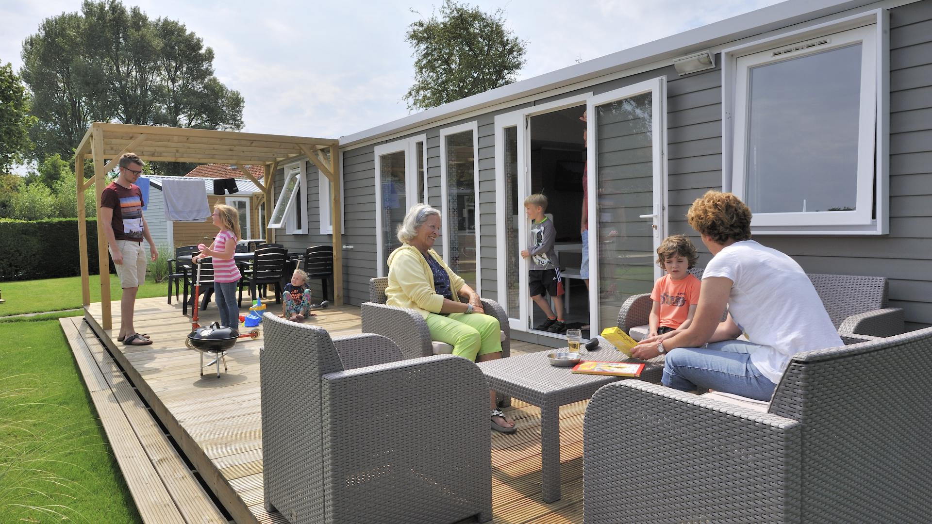 Chalet Renesse voor 4-6 personen (Deluxe)